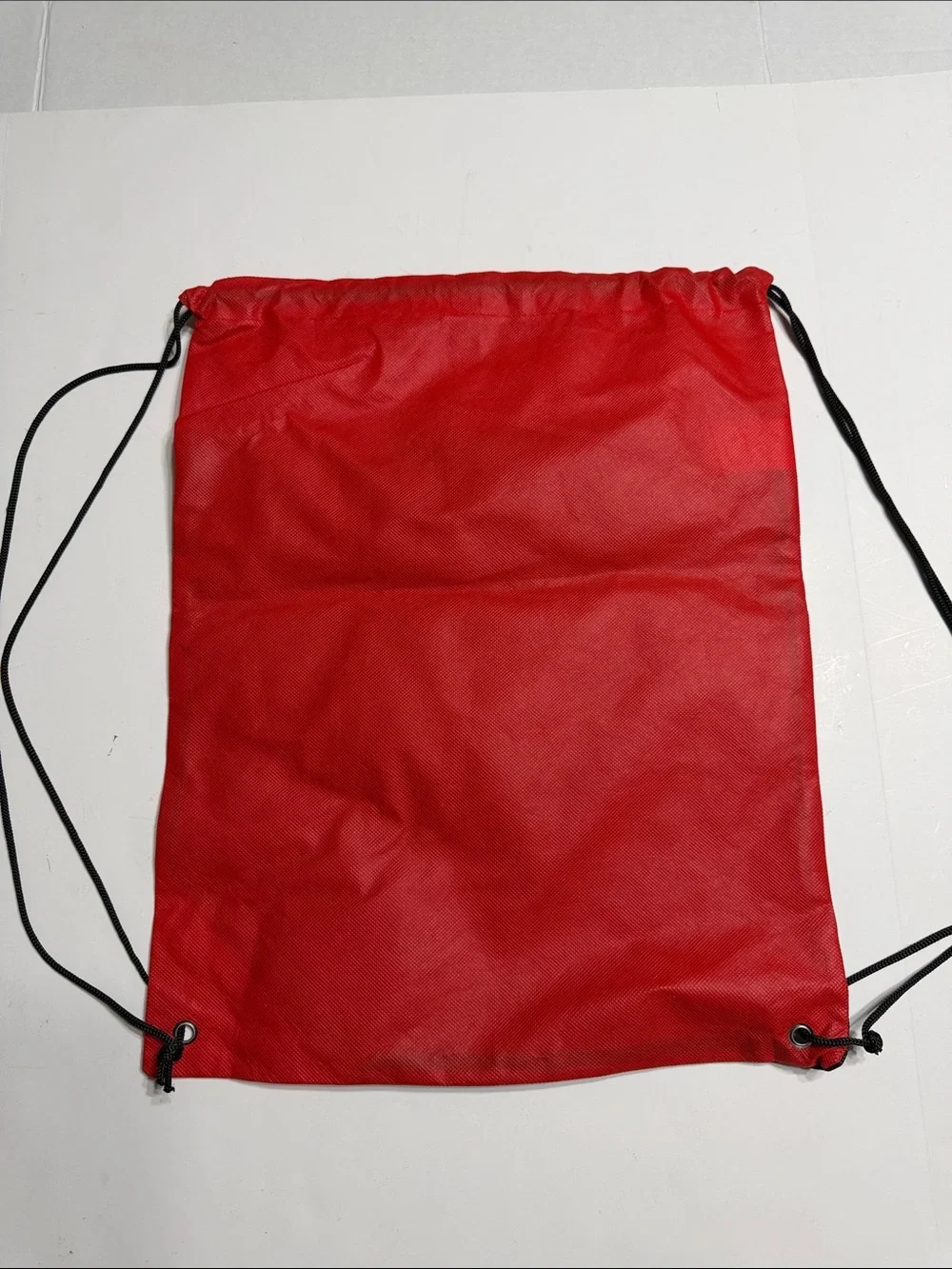 Snap-on Racing Drawstring Backpack - Black & Red